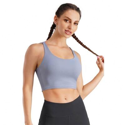 China Breathable Women Shape Running Cami Sports Yoga Bra For Fitness Yoga Gym Sports for sale