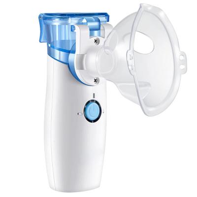 China For commercial & Mini Electric Handheld Personal Steam Inhalers Home Use Nebulizer Hot Machine Portable Mesh Nebulizer Medical Use Inhaler for sale