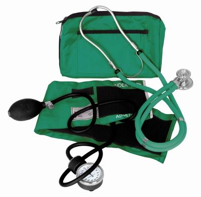 China Both sides can be auscultated aneroid Sphygmomanometer bp apparatus stethoscope and Sphygmomanometer customizes blood pressure with stethoscope for sale