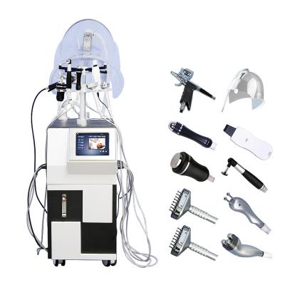 China Peel Tighten Skin Rejuvenation Oxygen Jet Skin Beauty Machine Blackhead Remover Blackhead Remover Hydra Hydraulic Water Facial Machines for sale