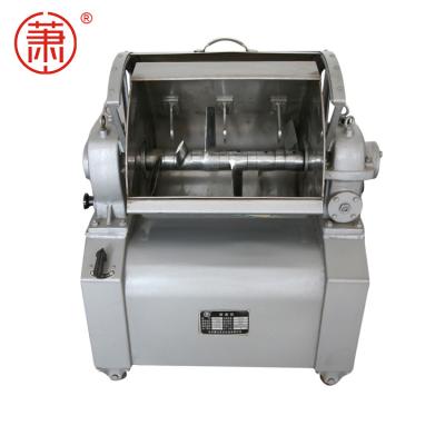 China Bakery Supplier Price 15KG Horizontal Bread Pizza Gold Vacuum Commercial Dough Mixer For Sale for sale