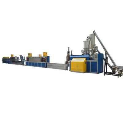 China Plastic Food Recycling Plant PET Strap Making Machine/PET Bundle Strap Band Extrusion Line for sale