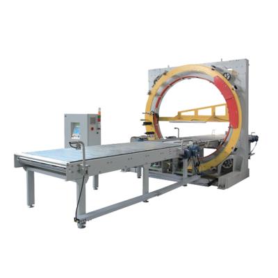 China Food Wrapping Machine Horizontal Orbital Wrapper Wrapping Machine Cling Film Production Line for sale