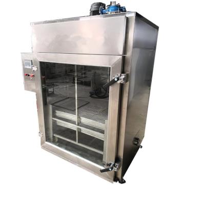 China Type100 Meat Fish Equipment Fish House Meat Smoker Smoking Smoking Furnace for sale