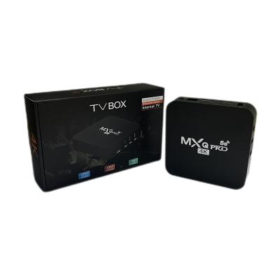 China WIFI Netflix MXQ pro 5G 4k Android Media Internet TV 2GB/16GB 5g 4k MXQ TV Box Android 2022 Set Top Box for sale