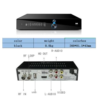 China ODM / OEM made in China Shenzhen cable tv digital set top box 260mm T2 h.264 tv decoder dvb T2 for sale