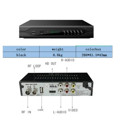 China ODM/OEM 2022 high efficiency satellite tv receiver h.264 tuner dvb T2 tv box for sale