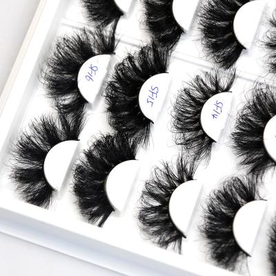 China 25-30 Times Mink Fur Eyelash Private Label Lashes Sellers Dramatic 3d Mink Lashes With Packaging for sale