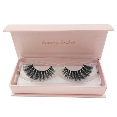 China Wholesale 25-30 Times Strip Mink Lashes Private Label False Mink Eyelash Extension Trays Sticky False Eyelashes 3d for sale