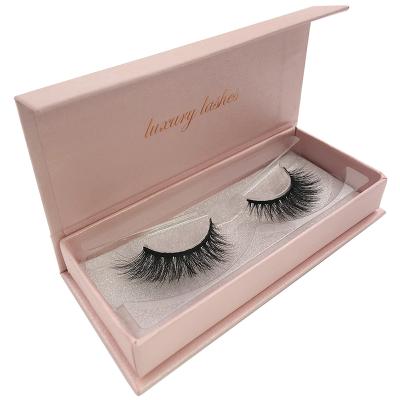 China 25-30 Times Custom Silk Faux Mink Eyelashes With Applicator 3d Label False Eyelash Extensions for sale