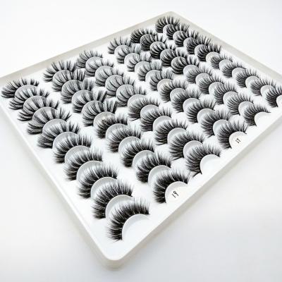 China Wholesale 15-20 Lb Mink Eyelash Lift Perm Kit Hand Made Eyelash 30 Pairs Times Free Sample for sale