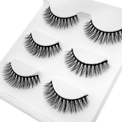 China 25-30 Times Custom Private Label Faux Mink Eyelashes Packaging Box 3d 5d Short Bottom 25mm Eye Mink Lashes Wholesale for sale