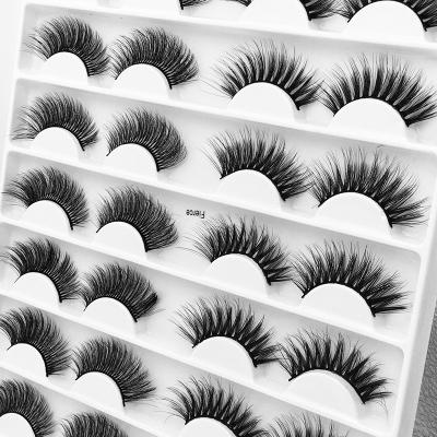 China 15-20 Times 16 Pair Burn Book Thick Eyelash Packaging Diamond Empty Eyelash Book With Mirror for sale