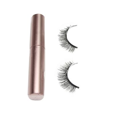 China 5 Natural Soft Magnet Eyelashes With Eyeliner Magnetic Eyelashes 5 Magnets Lash Extensions Custom Made for sale