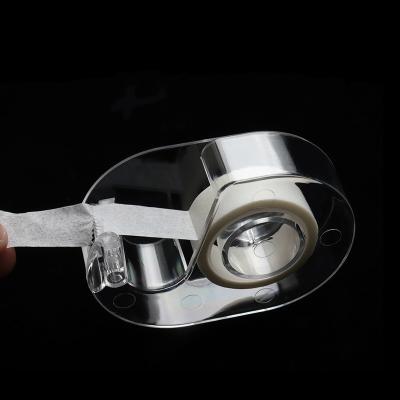 China Tape Cutter Profession Under Eyelash Pad Cutter Medical Breathable Nonwoven Tape Holder Cutter For Eyelash Extension Makeup for sale