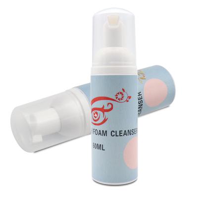 China Wholesale Private Label Logo Lash Cleansing Foam Cleans Eyelash Deep Cleansing Foam for sale