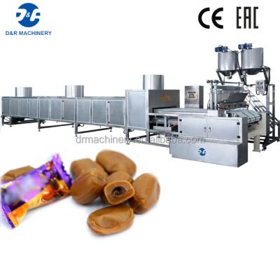 China Automatic CANDY Caramel Production Line Simple To Handle , Professional Design Caramel Candy Machine for sale