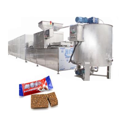 China Chocolate Cereal Bar Production Line Automatic Machinery , CE Certificate Complete Small Product for sale