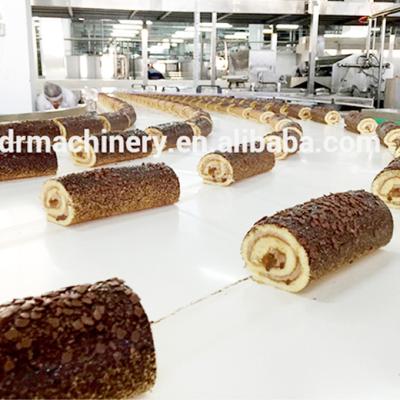 China Automatic Layer Cake High Efficiency Cake Production Line For Log Cake for sale