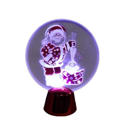 China Small LED Lighting Fashionable Acrylic Icicle Christmas Ornament Decoration Festival Day for sale