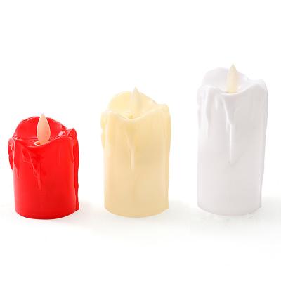 China Festival/Family/Christmas Decoration Edge Candle Wedding Party/Home Uneven Electric Candle Led Decoration and Night Cute Light for sale