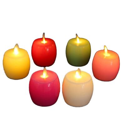 China Apple/Christmas home swing simulation festival decoration LED candle light proposal decoration electronic candle decoration for sale