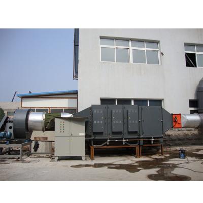 China PVC Gloves LVCHENG ESP Electrostatic Dust Collector For Dop Particularly Recycle Industrial Air Purifier for sale