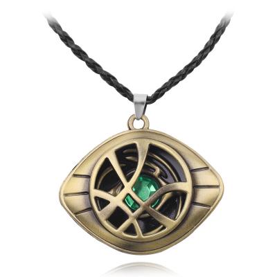 China Avengers of Europe Doctor Strange Strange Eye Custom Fashion Pendant Necklace for sale