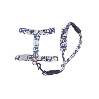 China Custom Breathable Chest Strap Accessories Pet Leash Vest Dog Collar Personalized Walking Collar With Leash for sale