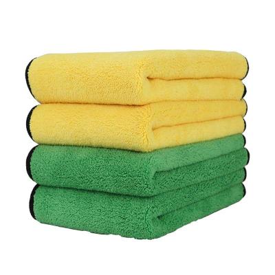 China 600gsm Microfiber Cloth Car Wash Towel Drying Towel Clean Lint Free Non-Washing 30*40cm Microfiber for sale