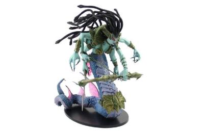 China Eco-FriendlySnake Lady Plastic Model Figure / Non-Phthalate PVC Game Action Figure for sale