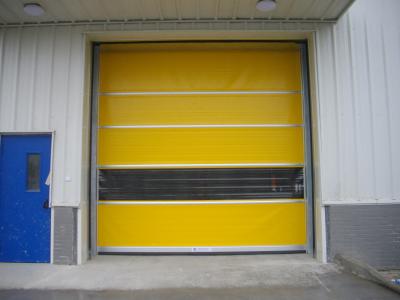 China Remote Control Industrial High Speed Door , Exterior Rolling Shutter Door for sale