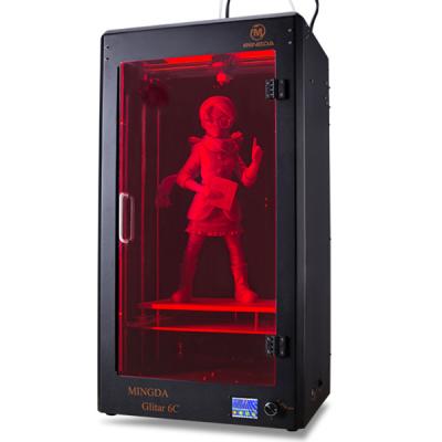 China MINGDA NEW Glitar 6C / chinese suppliers 3d printer machine for industry for sale