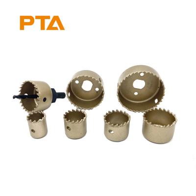 China Masonry Drilling 8pcs Bi Tooth Grinded Metal Hole Saw Set For Fiberglass Ceramic Tile for sale