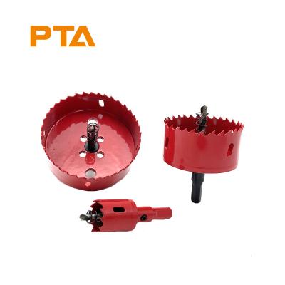 China Bimetal Drilling M42 Metal Hole Saw Hole Drilling Cutter for Plastic, Wood, PVC, Iron, Aluminum, Plastic Gypsum Board for sale