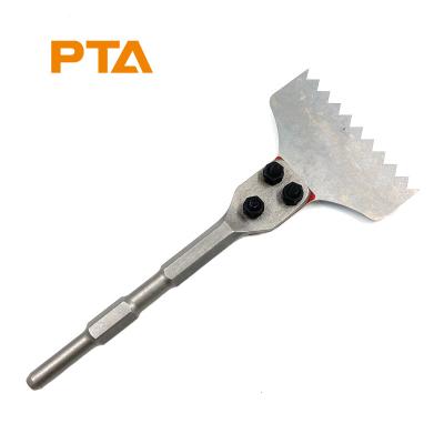 China MASONRY Customized 17mm Hex Shank Thinnest Removal Chisel Teeth Floor Scraper for sale