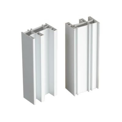 China Excellent commercial plastic high sealing type uPVC extruded profiles window doors widely using for economic construction projects for sale