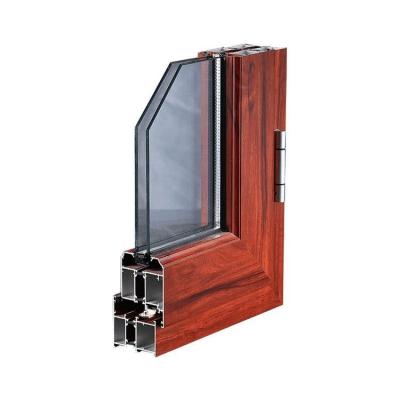 China Excellent High Sealing Type Manufacturer Wholesale One-Frame Window Shelf With 65 Extruded Aluminum Window Sash for sale