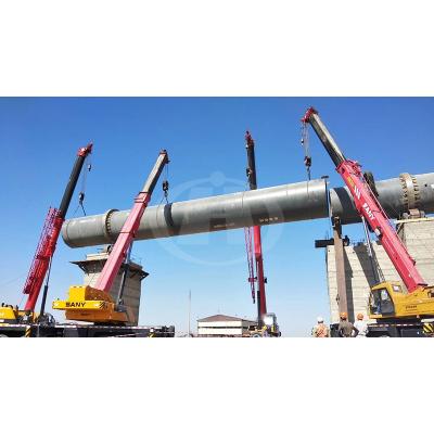 China Machinery Repair Shops Cement Plant Dry Process Rotary Kiln For Lime for sale