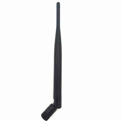 China 2.4G/5.8G WIFI modem antenna antenna communication WiFi router flexible rubber antenna 5dbi 195*13mm for sale