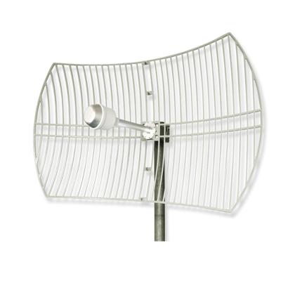 China Communication 5G 64dBi High Gain Grid Parabolic Antenna ZX-1738 1700-3800MHz for sale