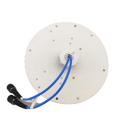 China ABS 698-2700Mhz 5.5dBi 4G/LTE Patch Panel Antenna With RG58 Cable For Communication for sale