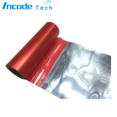 China COMPATIBLE size ttr customizable resin colored barcode ribbon for sale