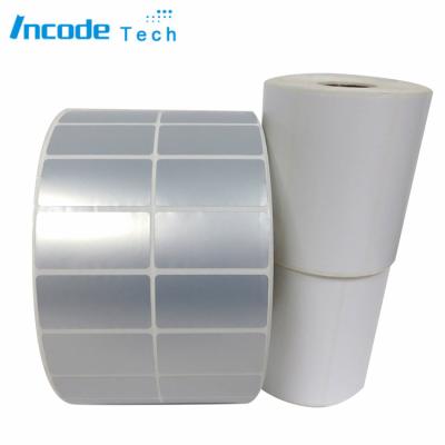 China Custom Barcode Shrink Wrap Waterproof Label Small Adhesive Incode Label for sale