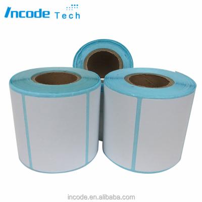 China Wholesale Custom Size Heat Sensitive Barcode Label High Quality Self Adhesive Thermal Sticker Paper for sale