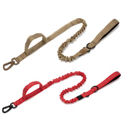 China Lights Explosion-proof Tactical Dog Rushed Outdoor Reflective Nylon Rope Dog Rope Traction Rope Tension Handle for sale