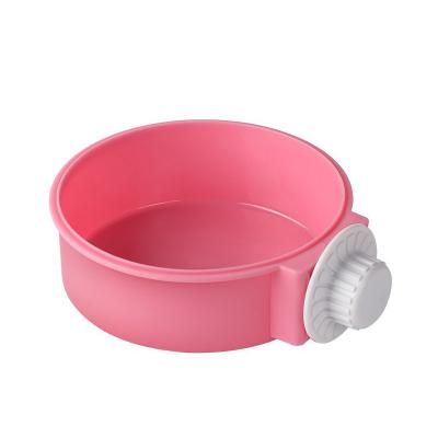 China Sustainable Removable Cage Feeder Pet Plastic Water And Food Bowls , Small Animal Supplies For Rabbits Cats And Dogs for sale