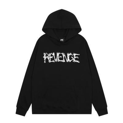 China American style revenge anti-pilling hoodie loose male and female couples FOG high street bowling pin skull hoodie spring and autumn for sale