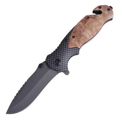 China X50 Professional Outdoor Knife Quick-change Professional Shade Mat Stainless Steel Handle Hunter Knife Wood Pocket Knife for sale