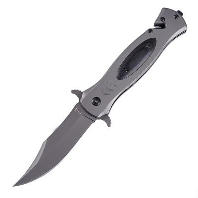 China High quality stainless steel pocket knife open quick carry slide with army folding universal knife outside for sale